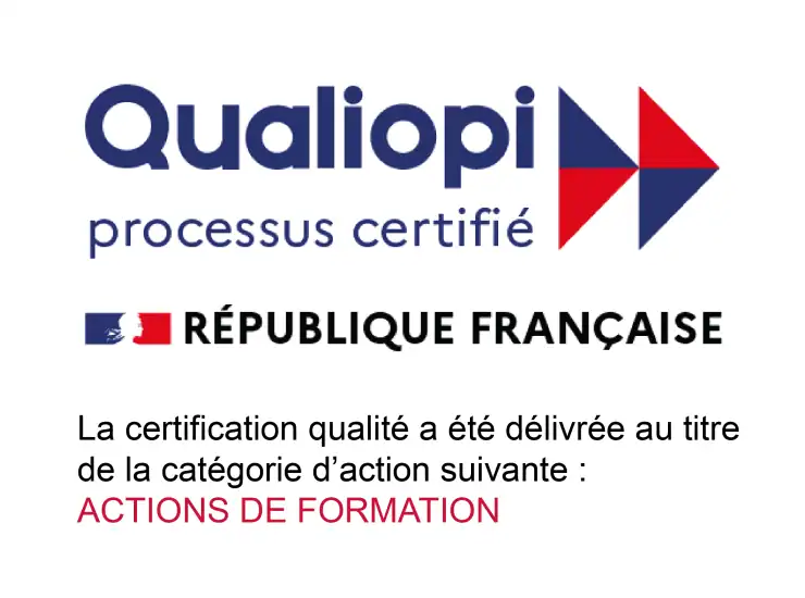 Qualiopi certification, formation professionnelle, coaching de carrière, bilan de compétences, formation en entreprise.